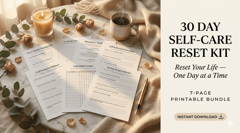 self care printable bundle