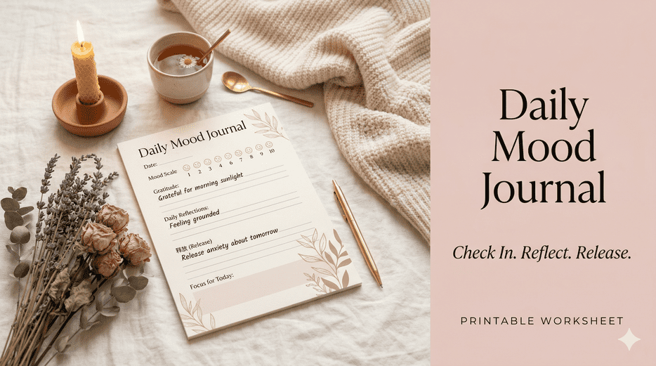 daily mood journal printable