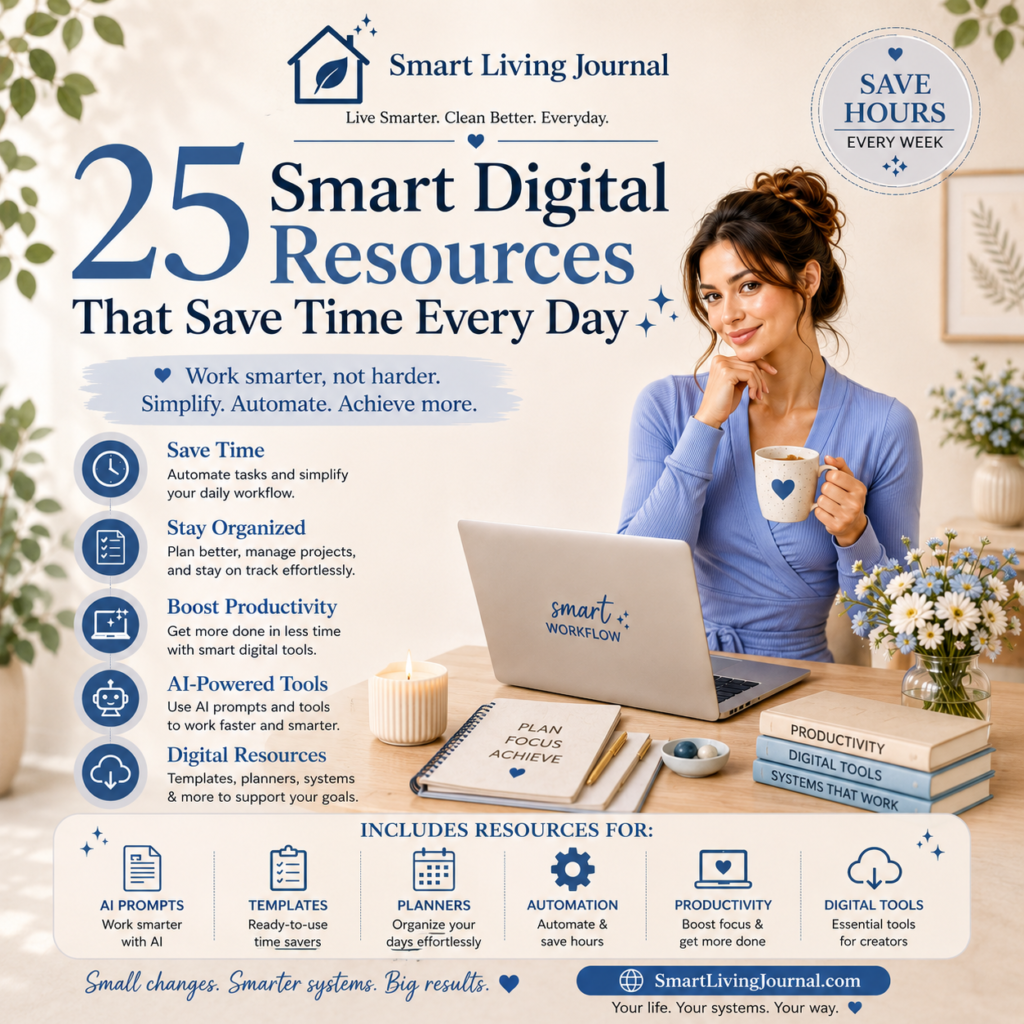 25 Smart Digital Resources That Save Time Every Day