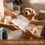 DOG SITTER INSTRUCTIONS