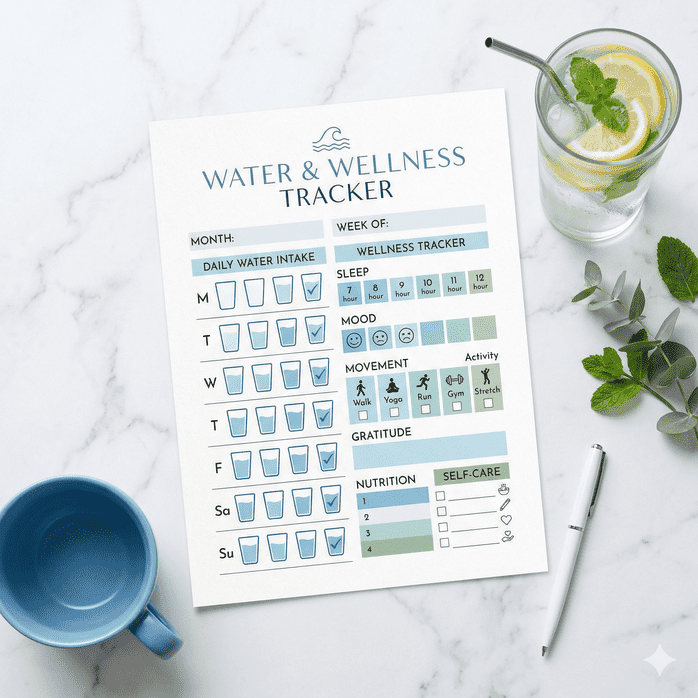 Water & Wellness Tracker